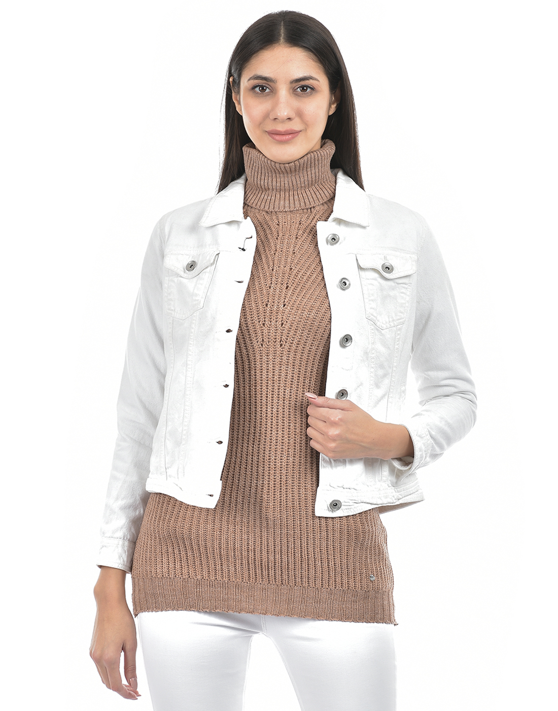 Numero Uno Women Solid White Jacket